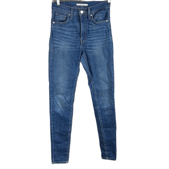 LEVI’S Mile High Super Skinny Jeans Size 25 - Picture 2 of 9